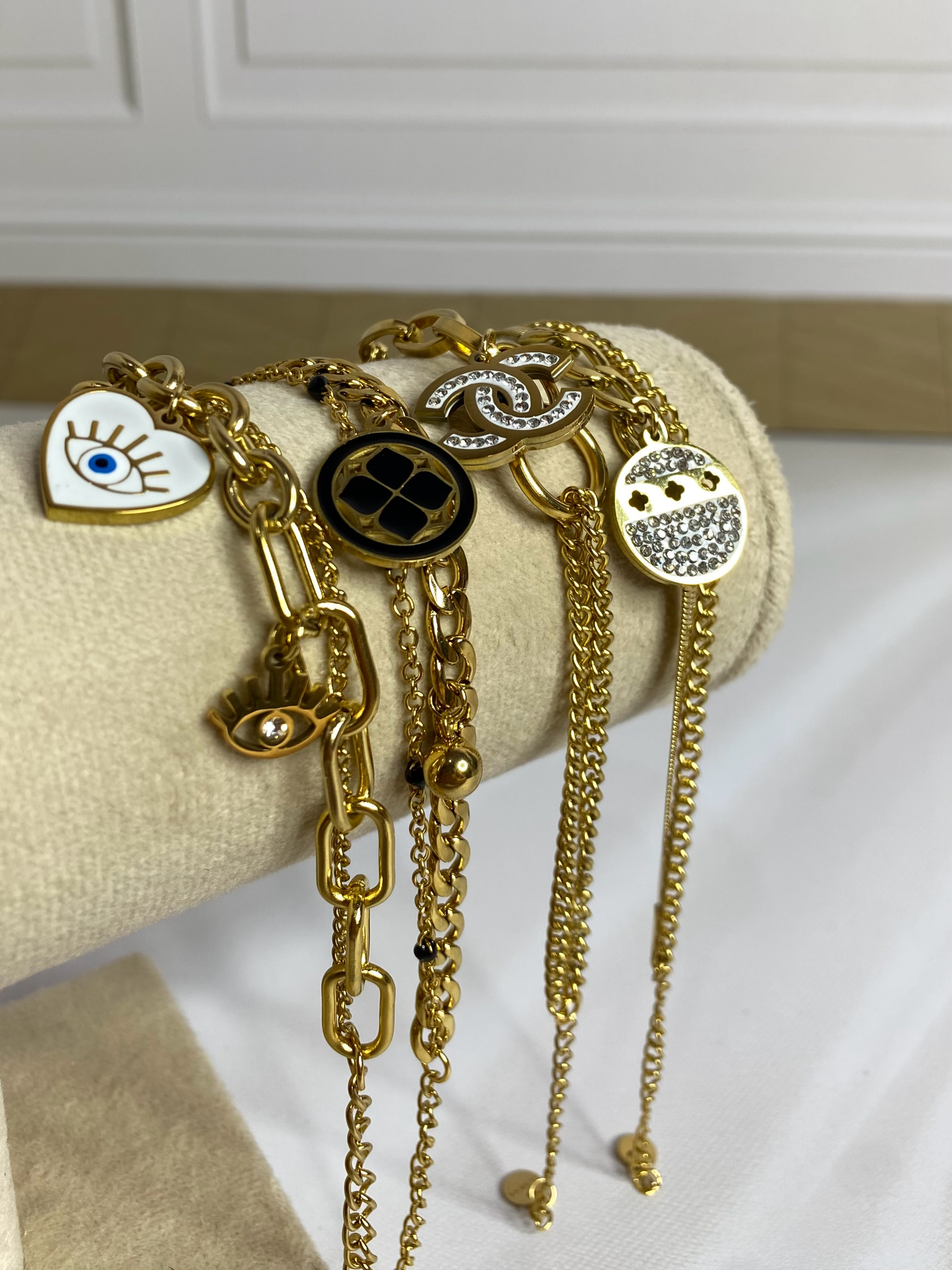 دستبند دولاین استیل