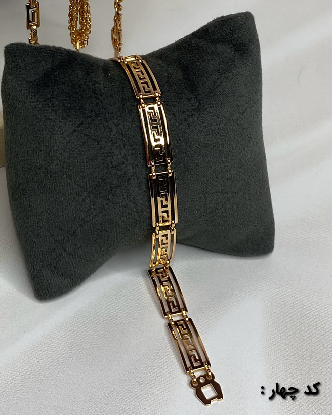 دستبند شیک رنگ ثابت زنانه
