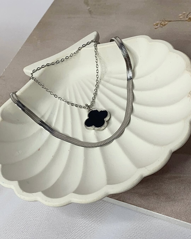 خرید گردنبند ست ماری رنگ ثابت