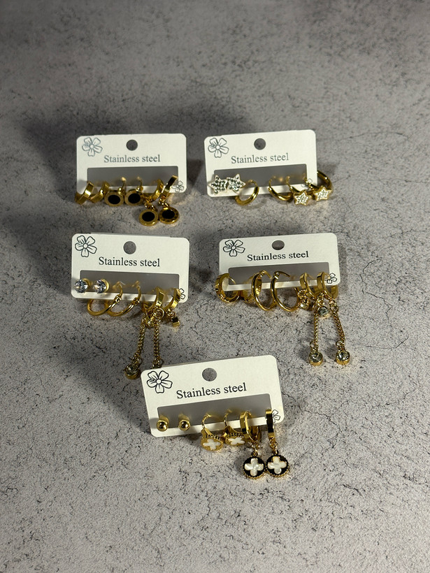 پک گوشواره رنگ ثابت